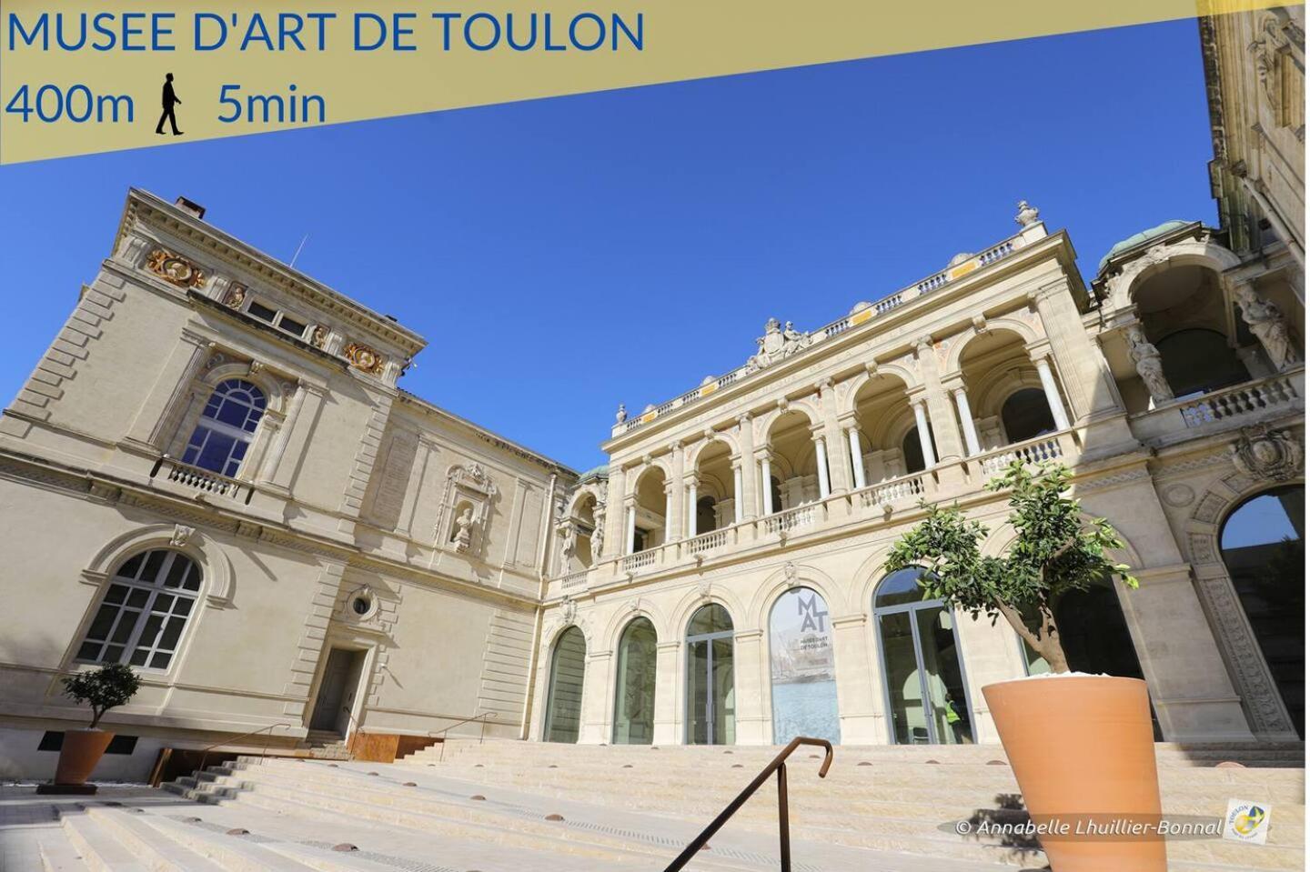 #3 Toulon Centre, Balcon, Lumineux, Stationnement Facile, Tout Confort Εξωτερικό φωτογραφία